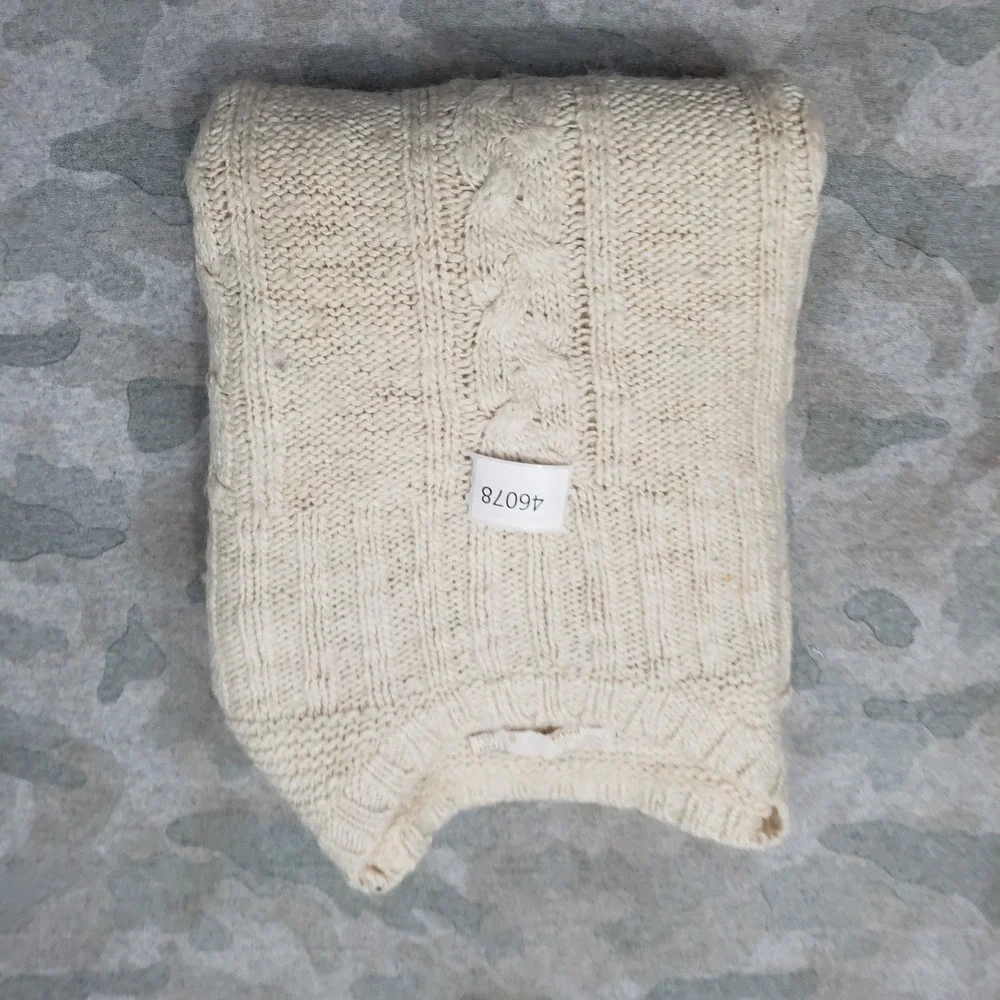 Prana Sweater Womens Small Beige Pullover Cable Knit‎